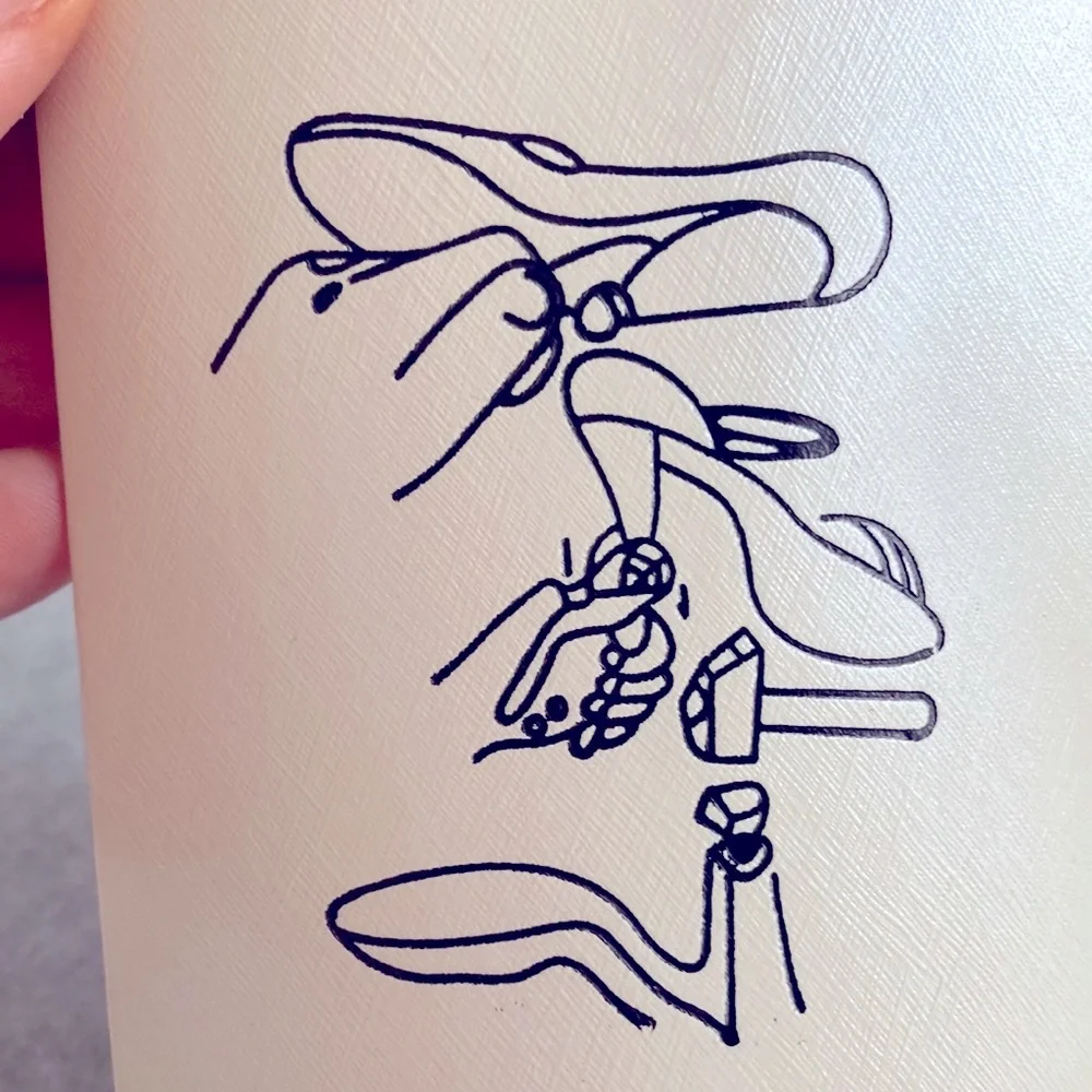 NWOT red polka dot stiletto Heels Peeptoe Slingbacks SIZE 7 AU - Picture 14 of 14